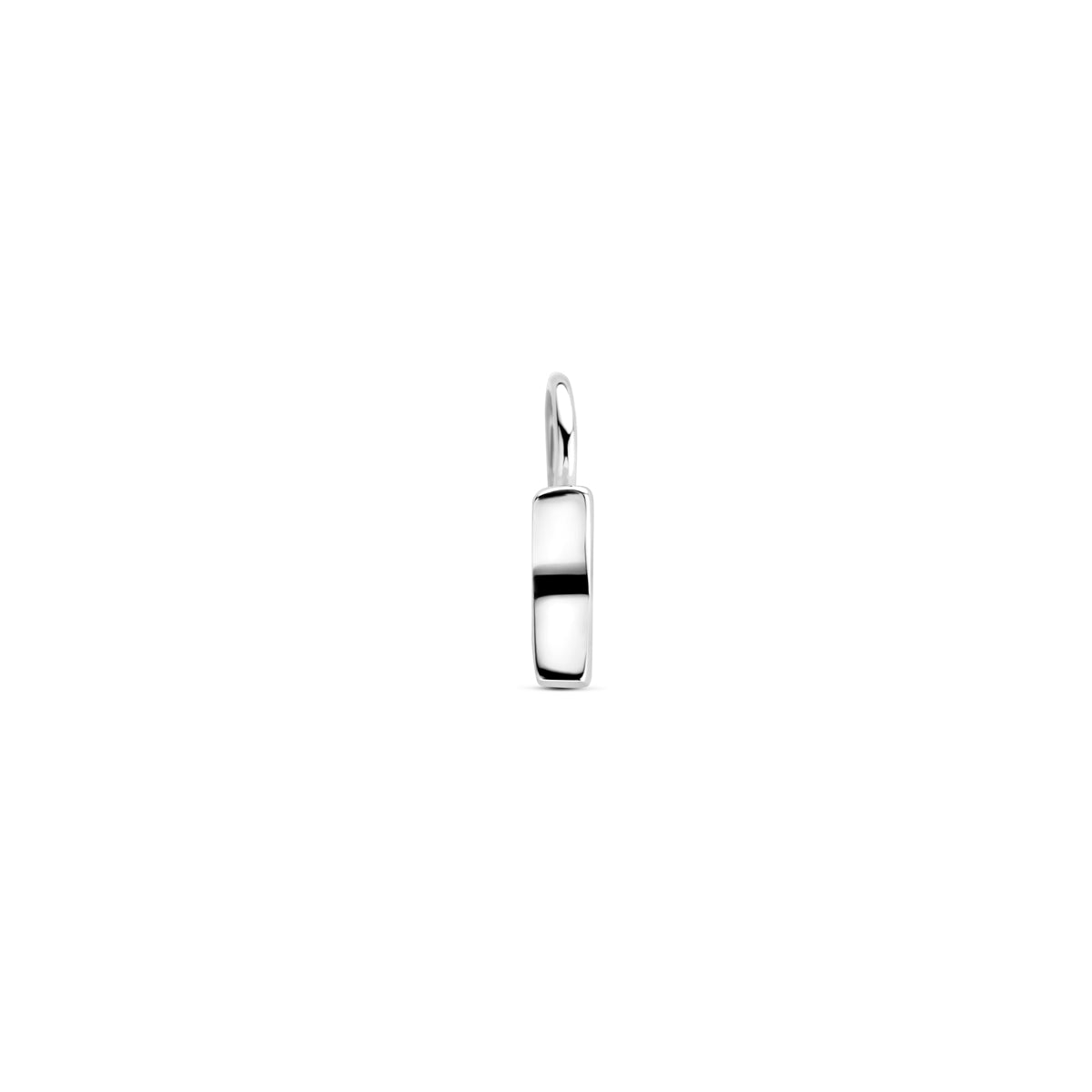 Oorringhanger letter Y 6 mm zilver #Letter_Y
