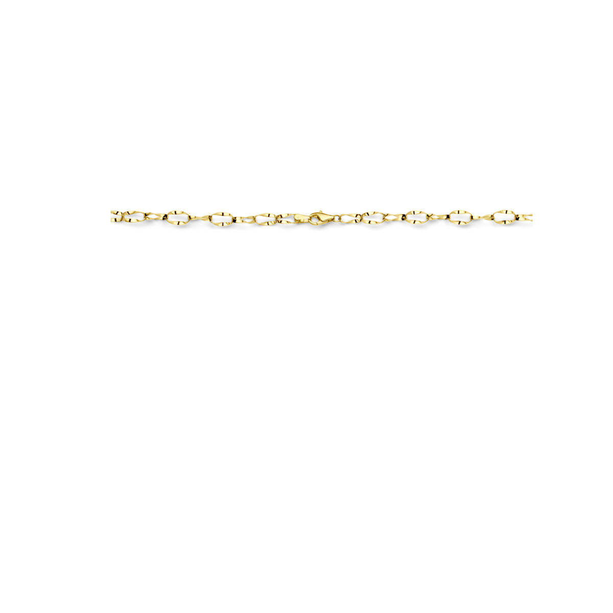 Fantasy Collection Collier 5 mm 45 cm 14K geelgoud
