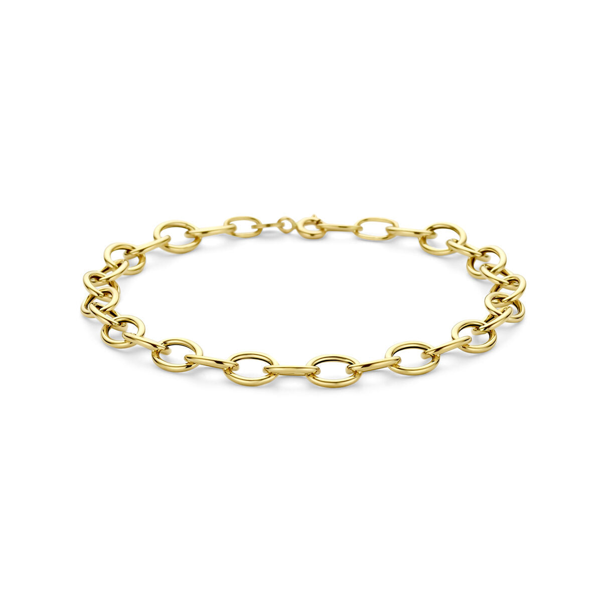 Armband 6,3 mm 19 cm 14K geelgoud