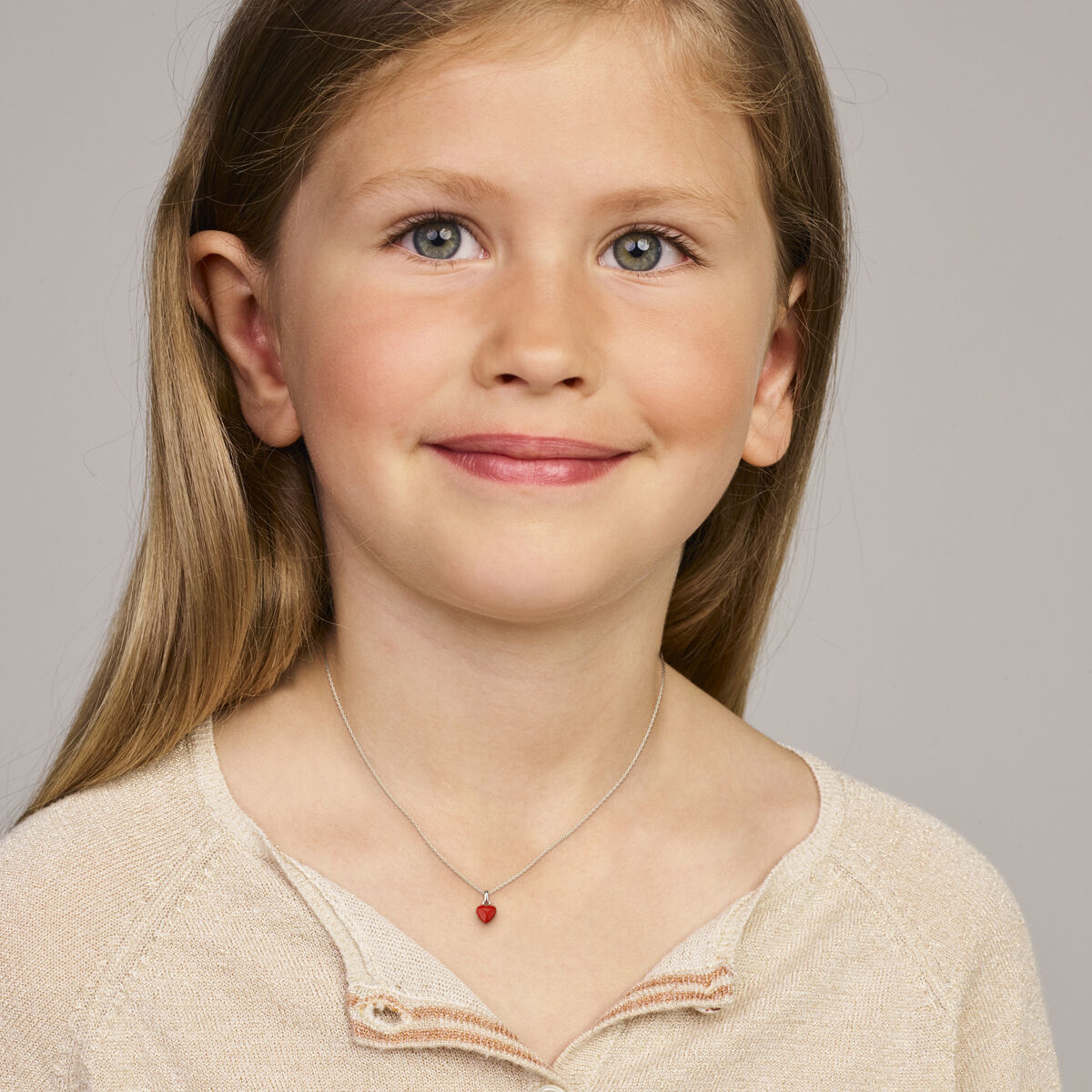 Zilveren gerhodineerde hanger hartje 10 mm - 1341494 - PansiteNederland.nl