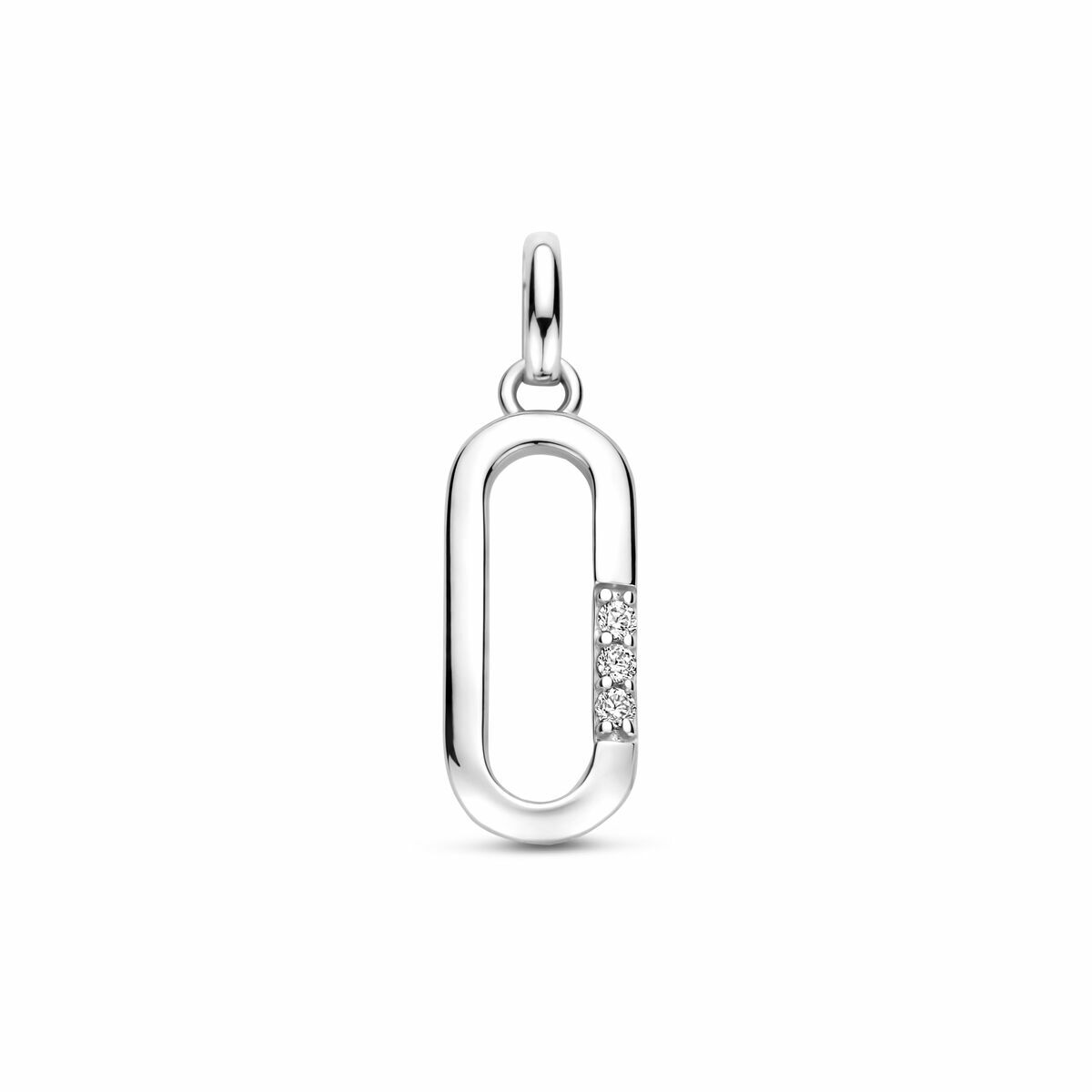 Fantasy Collection Hanger zirkonia 20 mm zilver