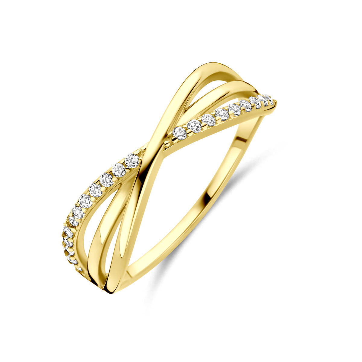 Fantasy Collection Ring zirkonia 14K geelgoud