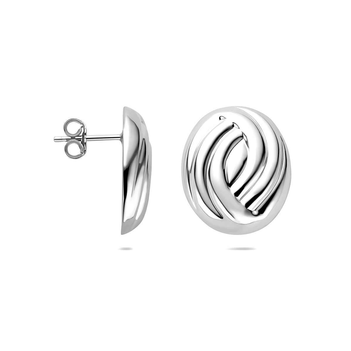Fantasy Collection Oorbellen 20,5 mm zilver