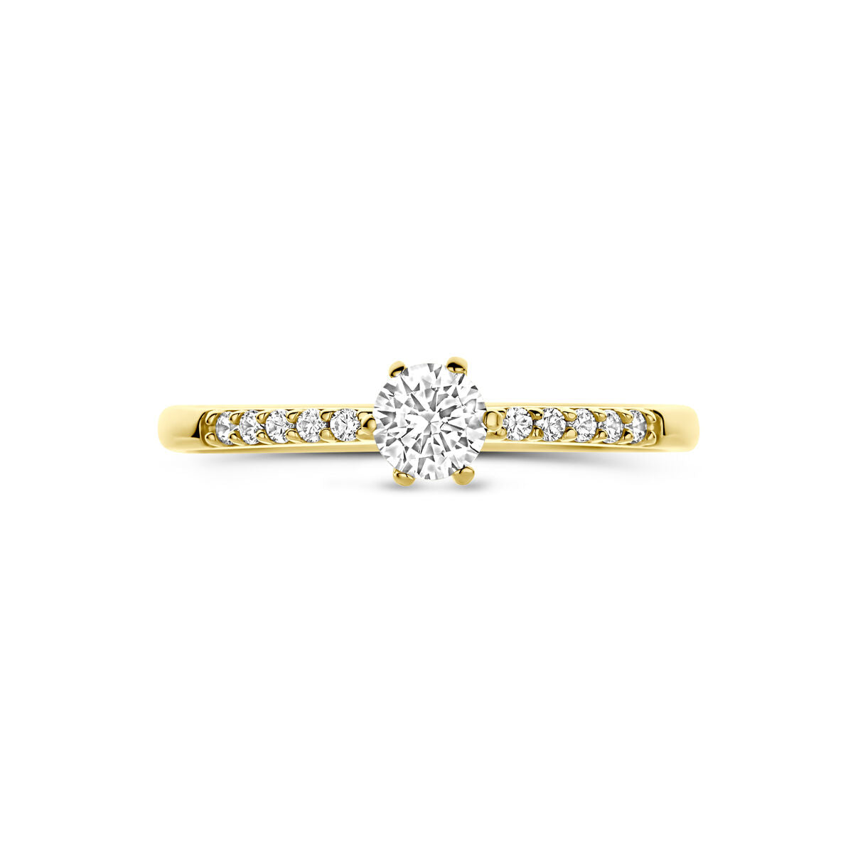 Fantasy Collection Ring zirkonia 14K geelgoud
