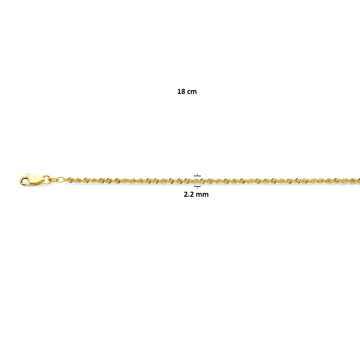 Fantasy Collection 14K Geelgouden Ketting 4030981
