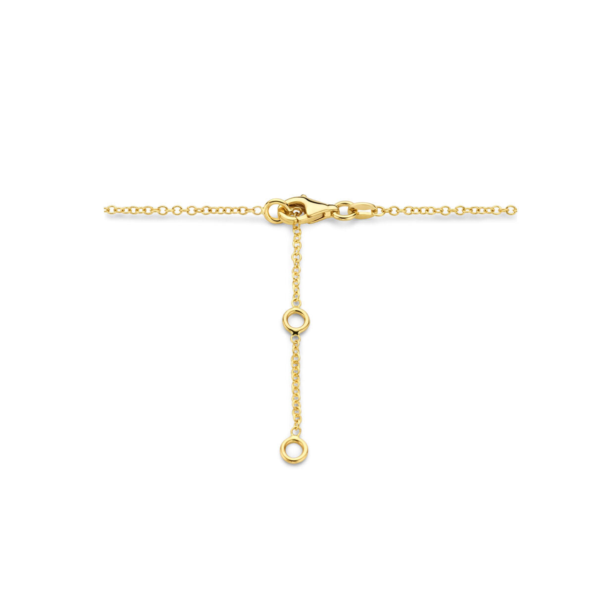 Fantasy Collection Collier natuurlijke kleurstenen 41 - 43 - 45 cm 14K geelgoud
