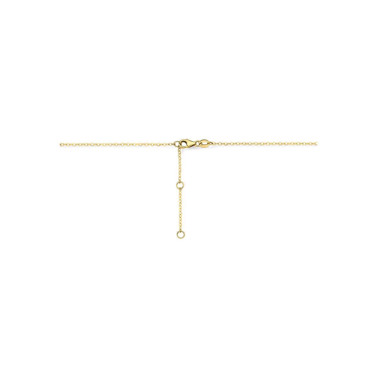 Collier maanstenen 14K geelgoud 42 - 44 - 46 cm