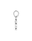 Zilveren gerhodineerde hanger hond 14 mm - 1341901 - PansiteNederland.nl