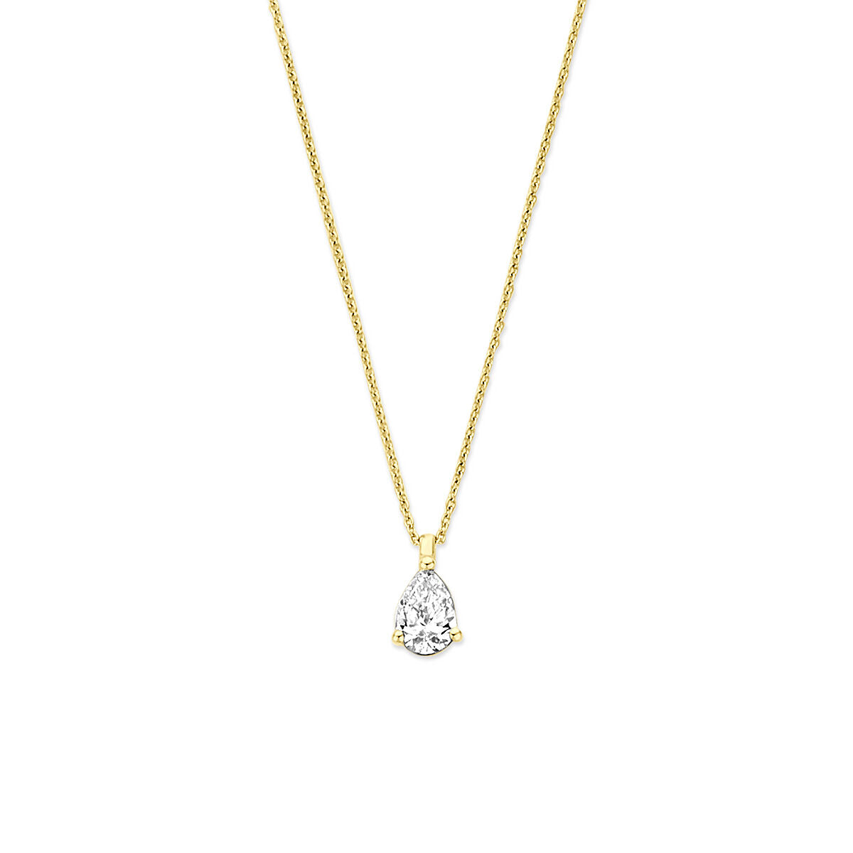 Fantasy Collection 14K Geelgouden Diamanten Ketting 4035867