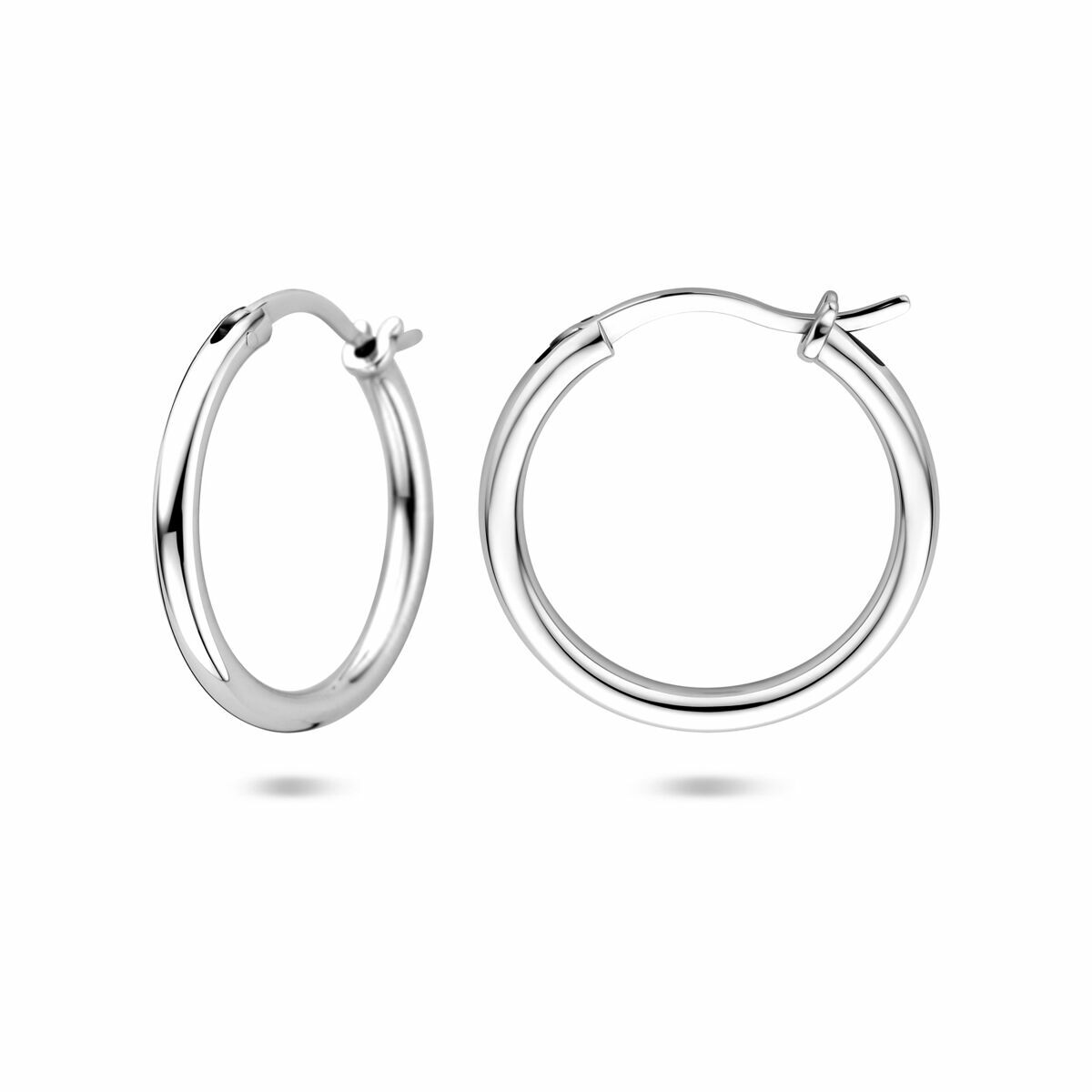 Fantasy Collection Oorbellen 19 mm zilver