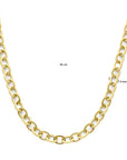 14K geelgoud collier 9 mm 45 cm 4030491 - PansiteNederland.nl