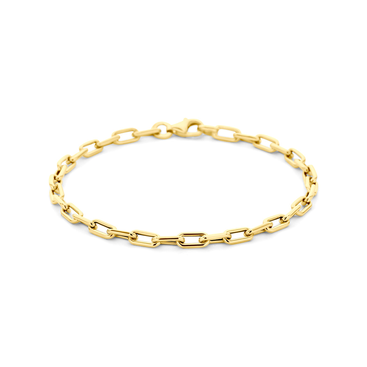 Armband 3,5 mm 9K geelgoud 18 cm