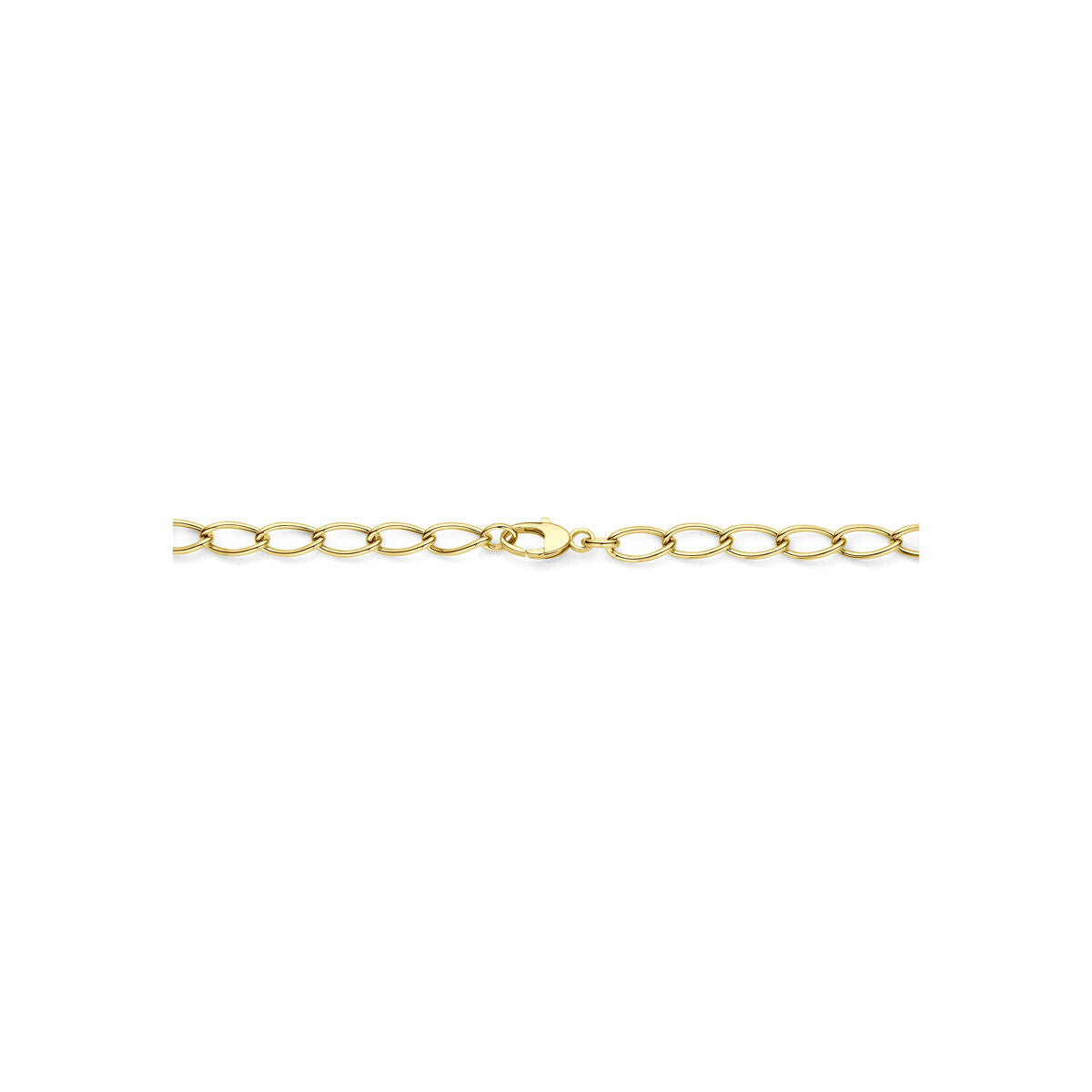 Collier 7 mm 14K geelgoud 45 cm