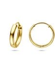 14K geelgouden klapoorringen 18 mm - 4034643 - PansiteNederland.nl