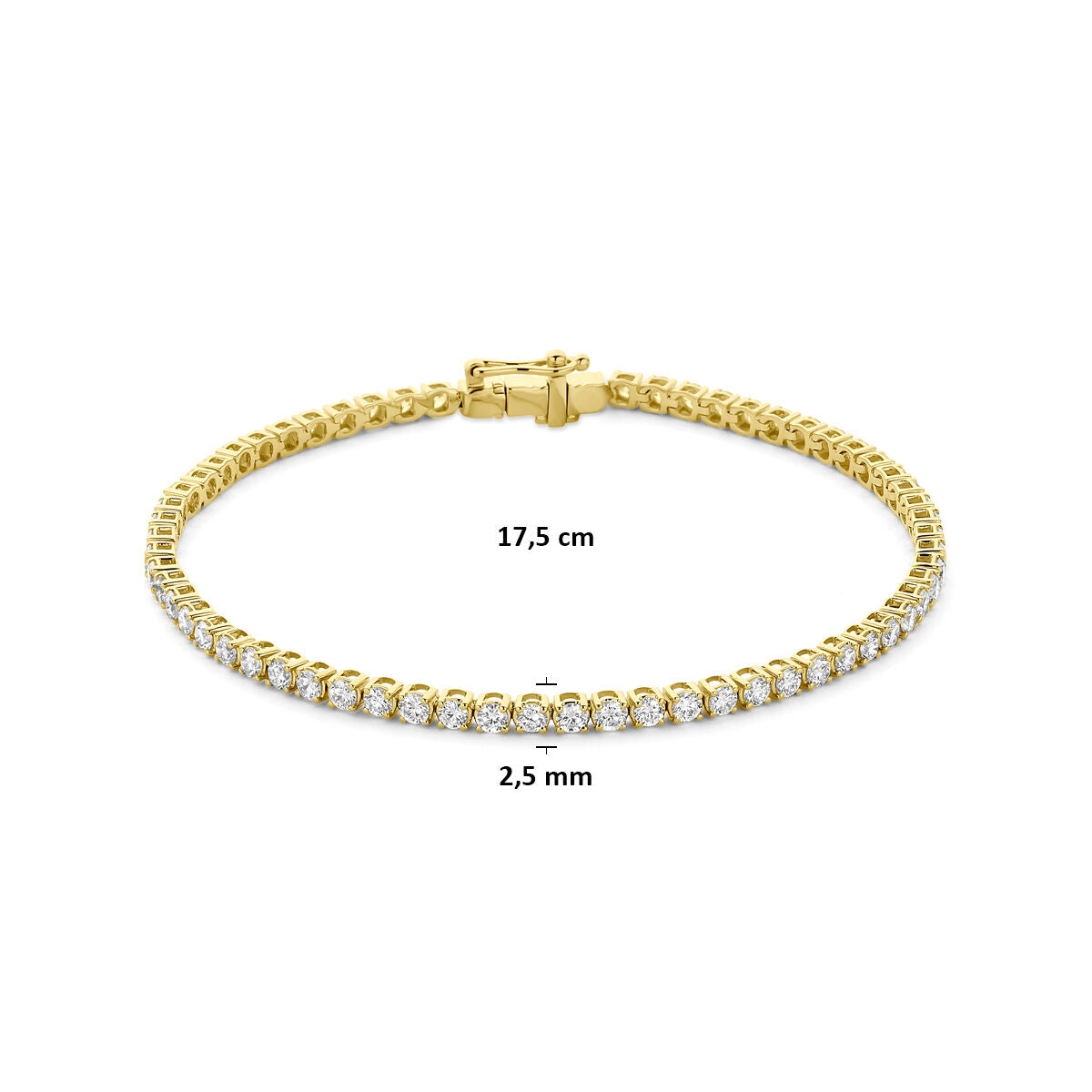 Fantasy Collection 14K Geelgouden Diamanten Armband 4035882