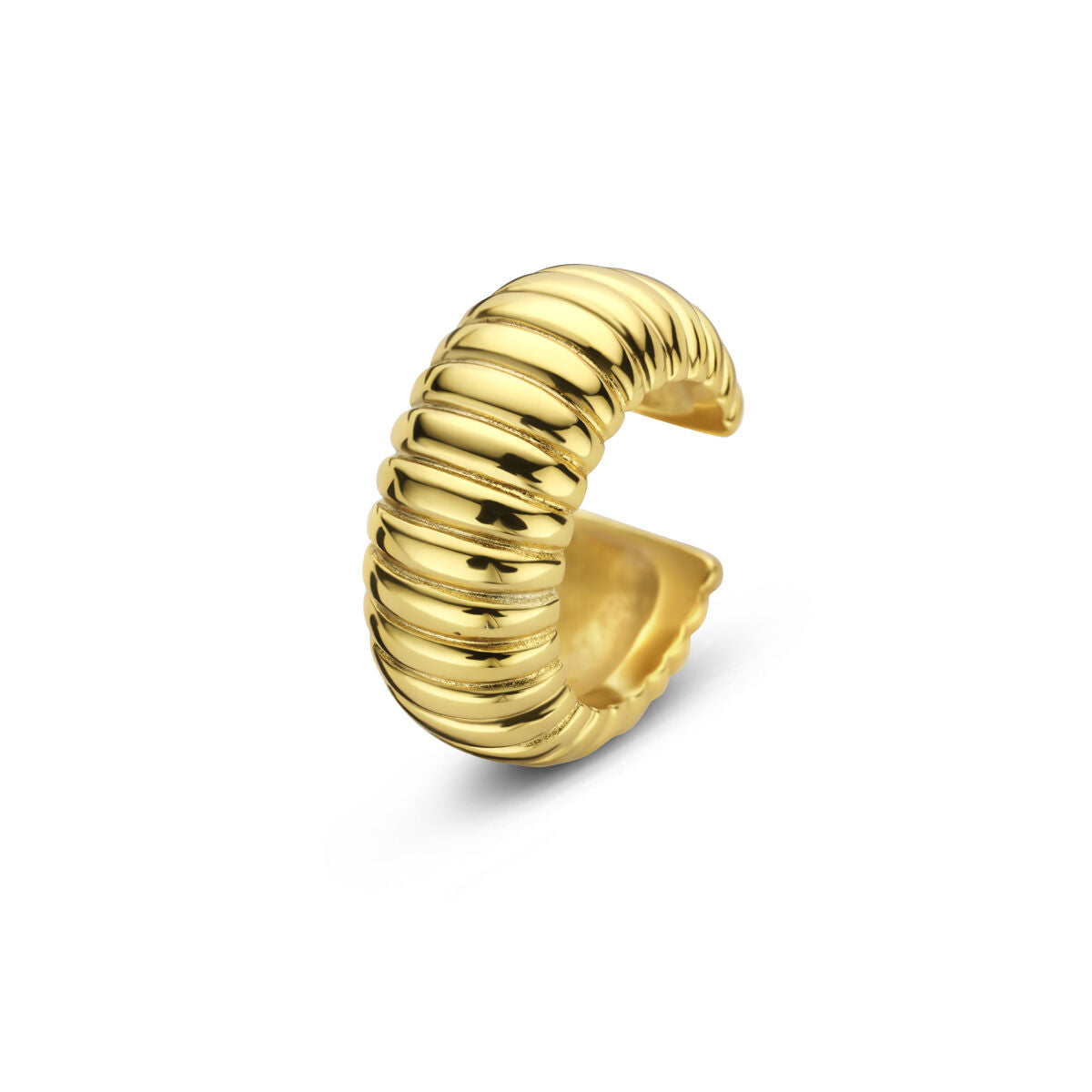 Fantasy Collection Ear cuff 14 mm 1 micron zilver verguld oorbellen