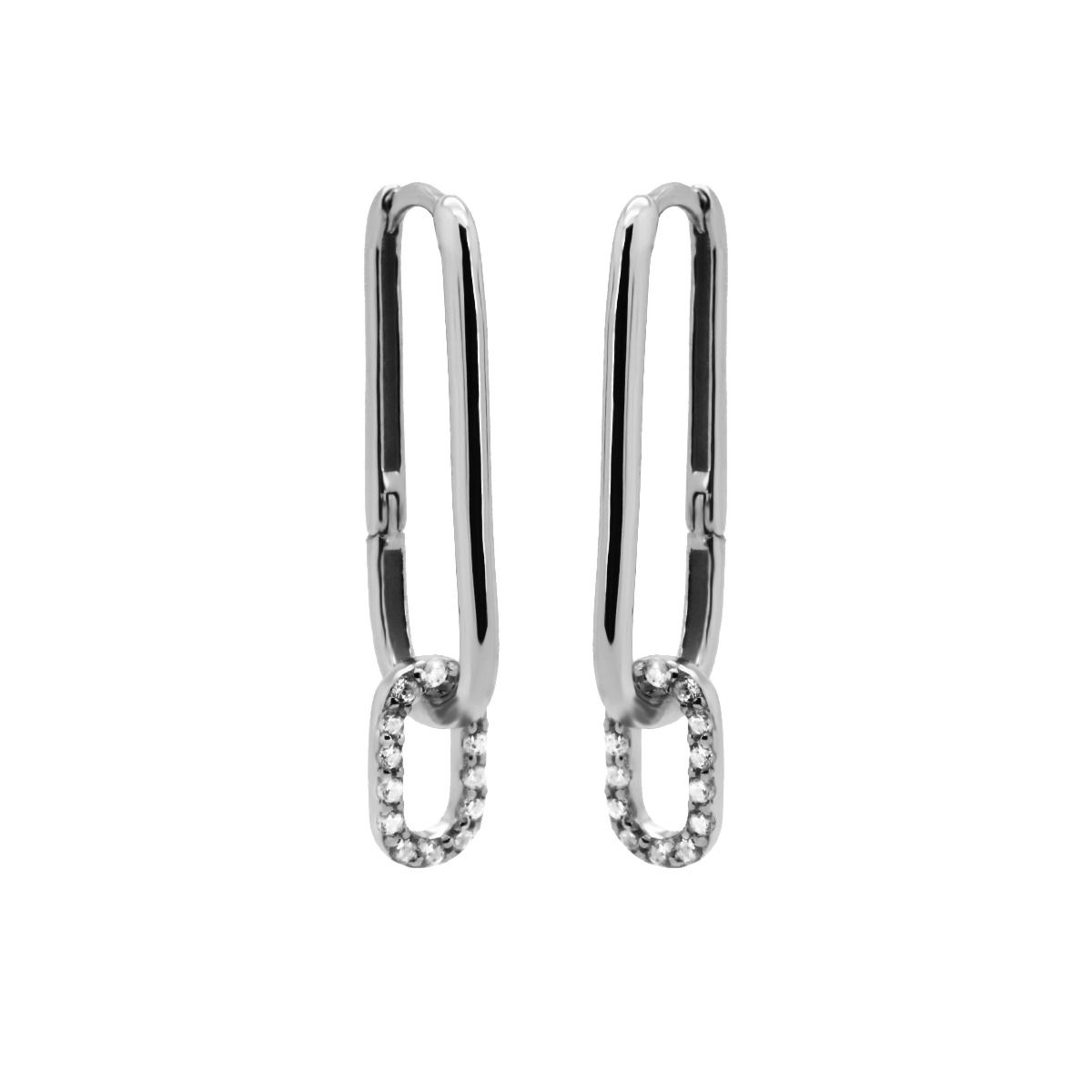 Karma Hinged Hoops Céline Sieraad oorbellen