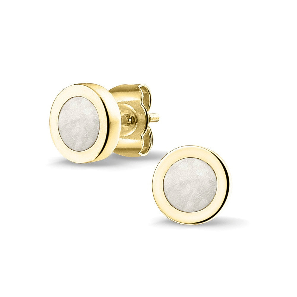 See You Gladde gouden oorknoppen, effen – 301 – afbeelding 23