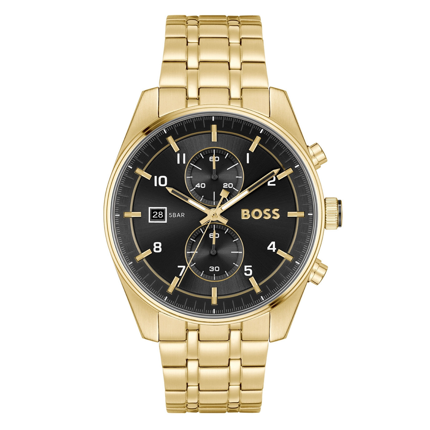 Hugo Boss SKYTRAVELLER 44mm Herenhorloge - HB1514152