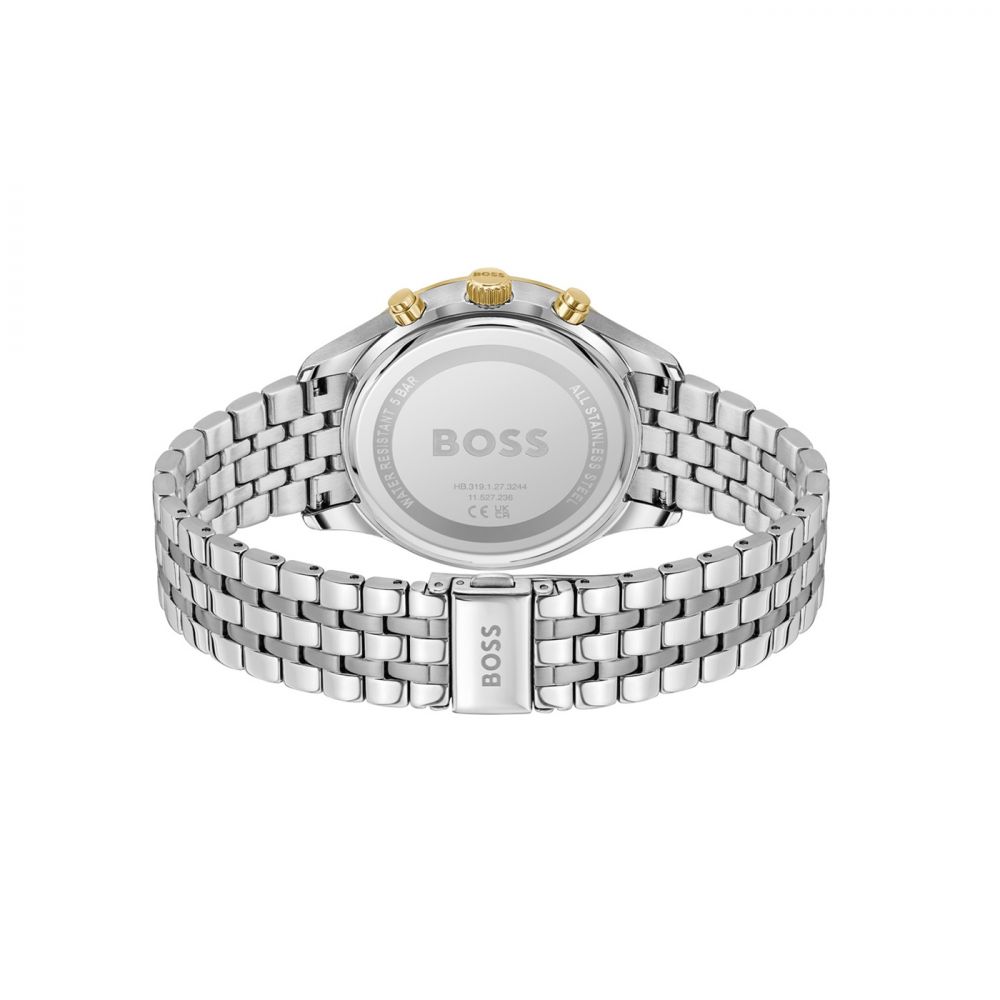Hugo Boss Heren Horloge HB1514159 42 mm Zilverkleurig
