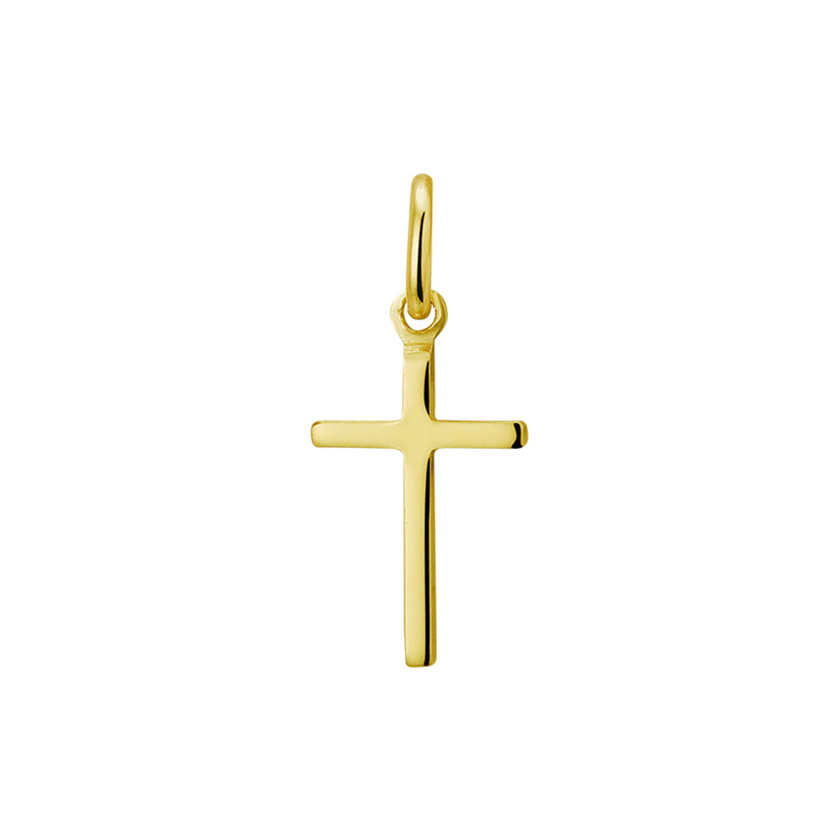 Fantasy Collection Hanger kruis 3 micron zilver verguld