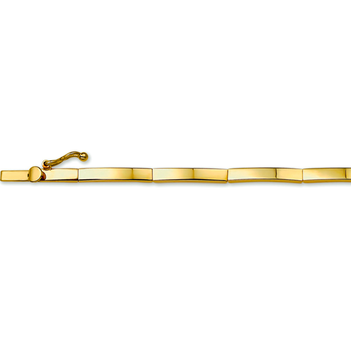 Fantasy Collection Armband 2,5 mm 18,5 cm 14K geelgoud