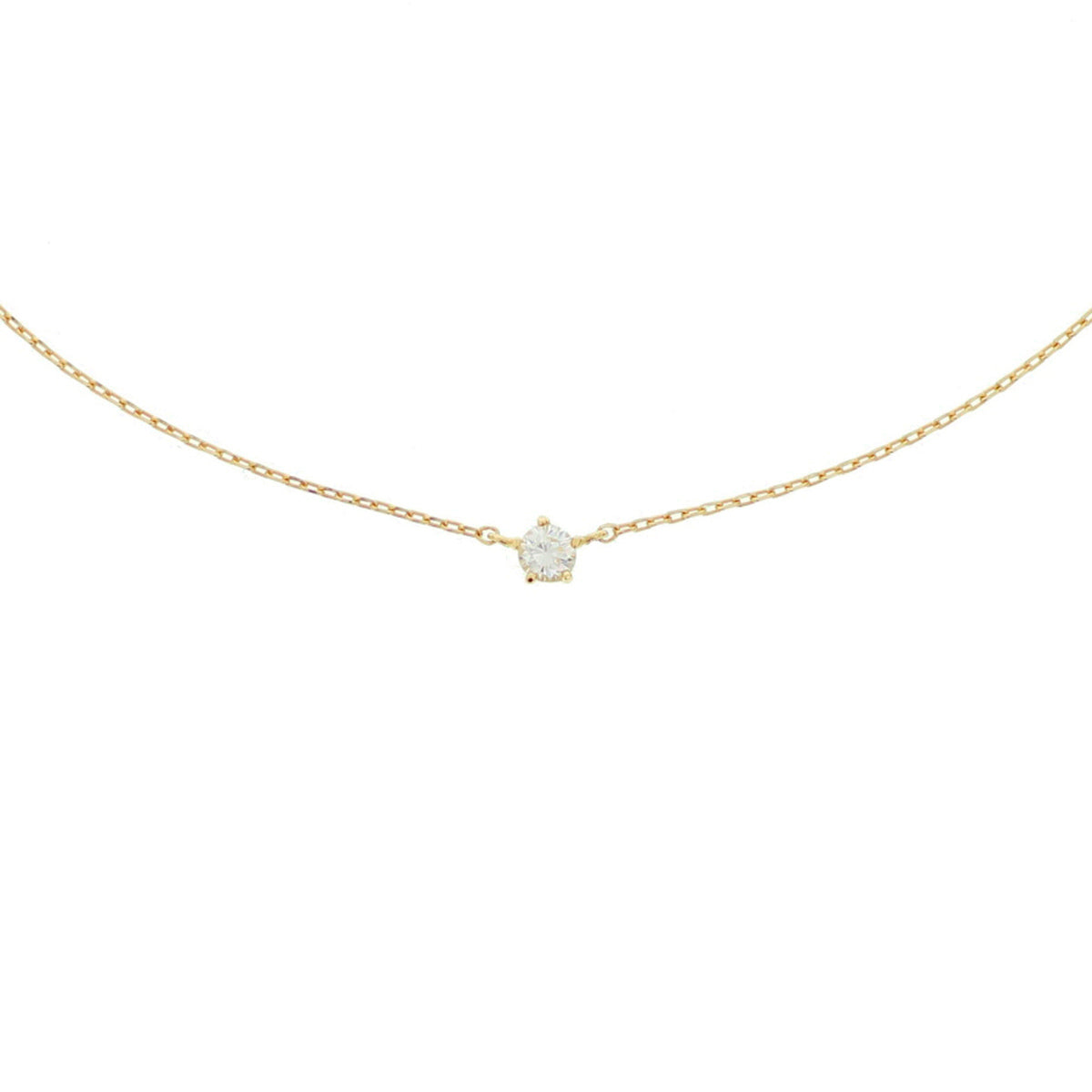Fantasy Collection Collier zirkonia 40 - 42 - 44 cm 14K geelgoud