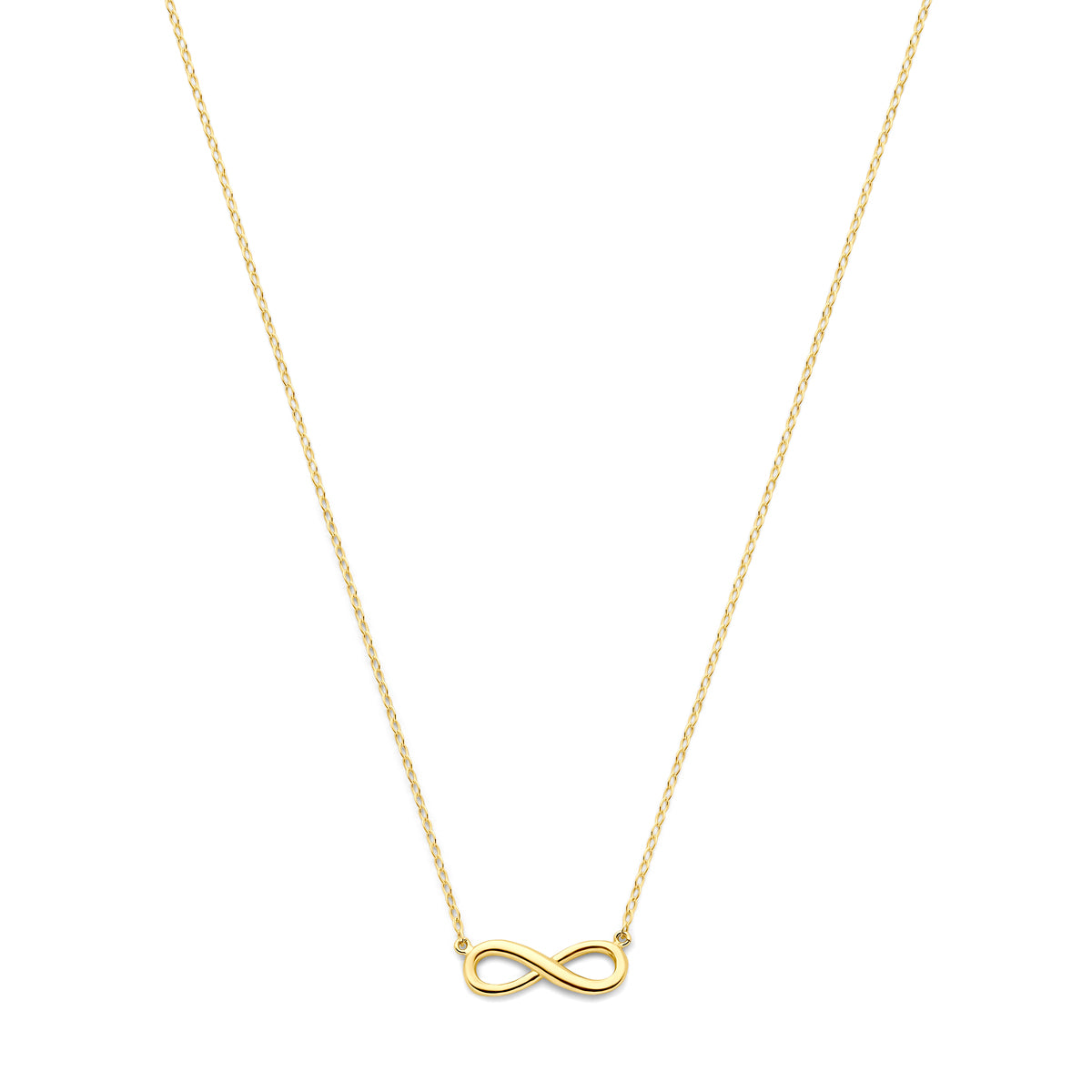Fantasy Collection Collier infinity 42 - 44 cm 14K geelgoud