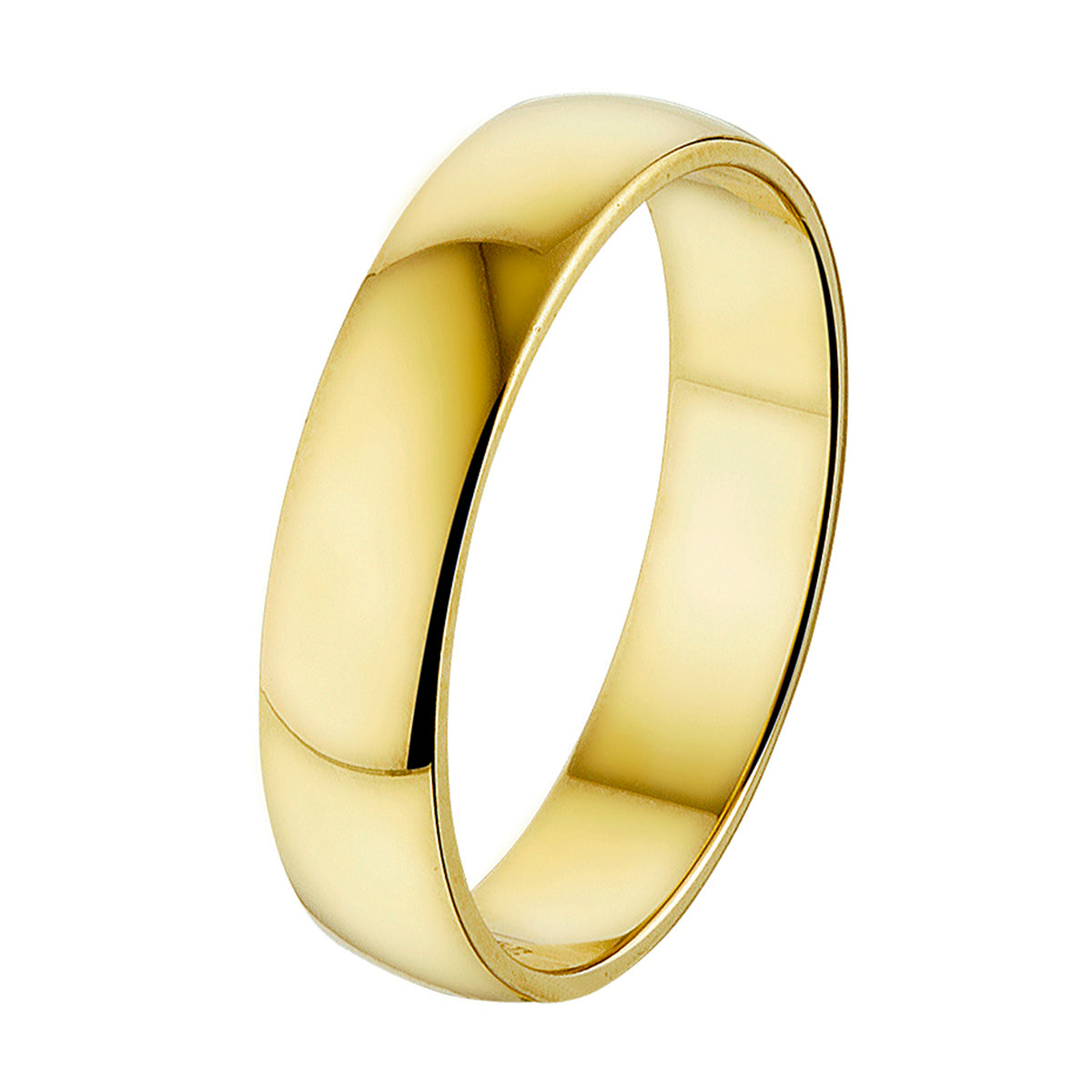 Fantasy Collection Ring a413 - 5 mm 14K geelgoud