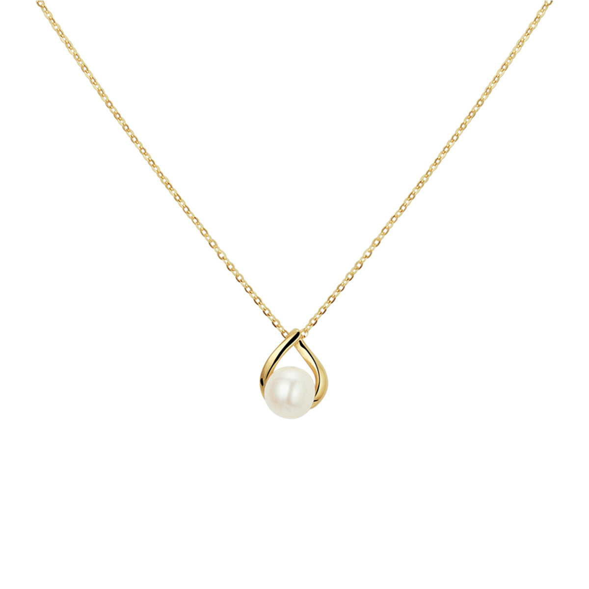 Fantasy Collection Collier parel 41 - 43 - 45 cm 14K geelgoud