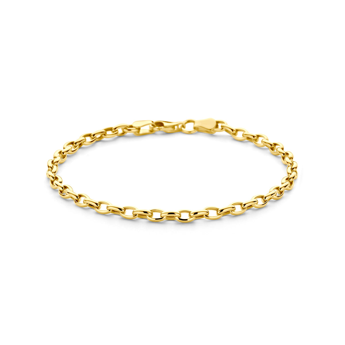 Fantasy Collection Armband anker 3,1 mm 18,5 cm 14K geelgoud
