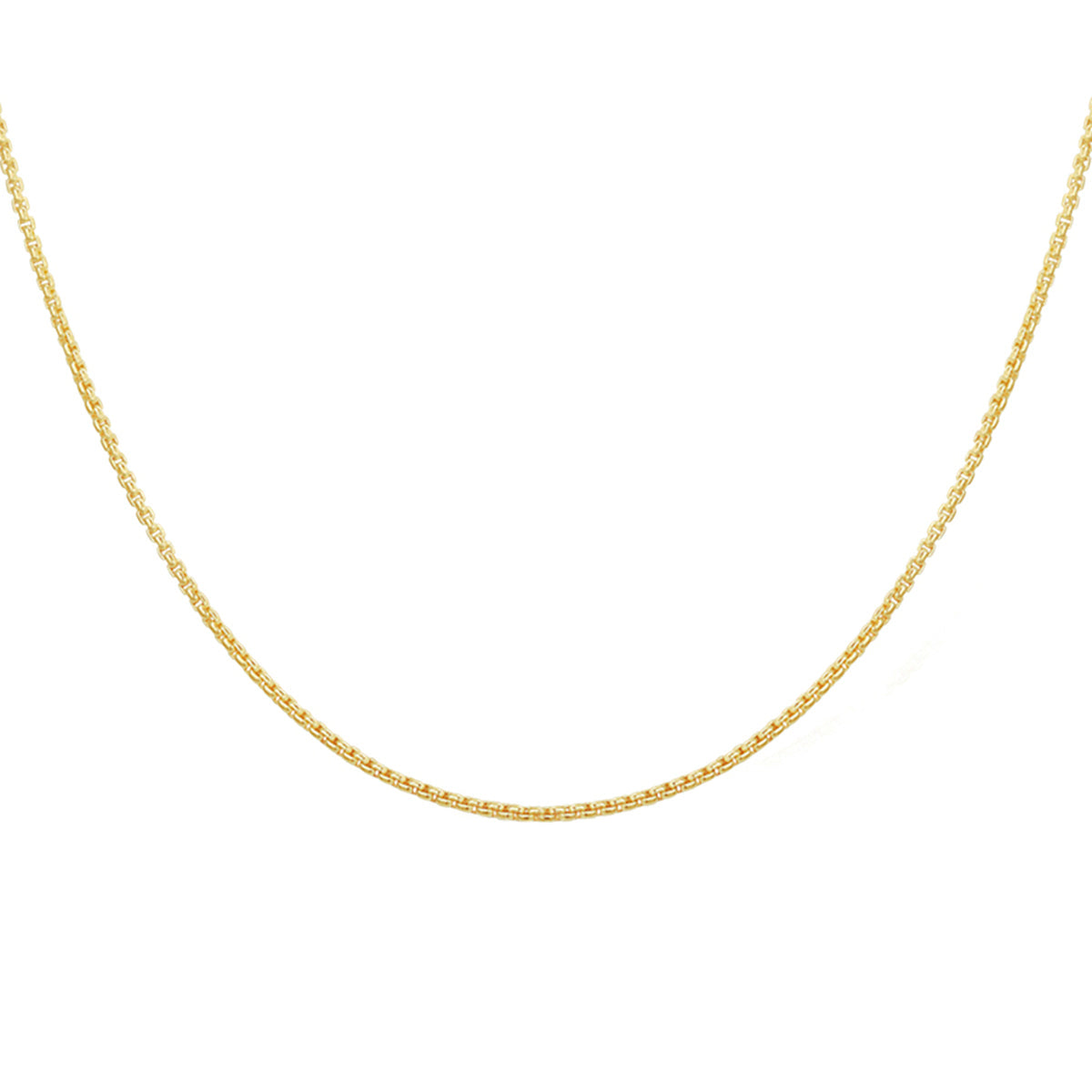 Fantasy Collection Collier venetiaans bol 1,2 mm 14K geelgoud