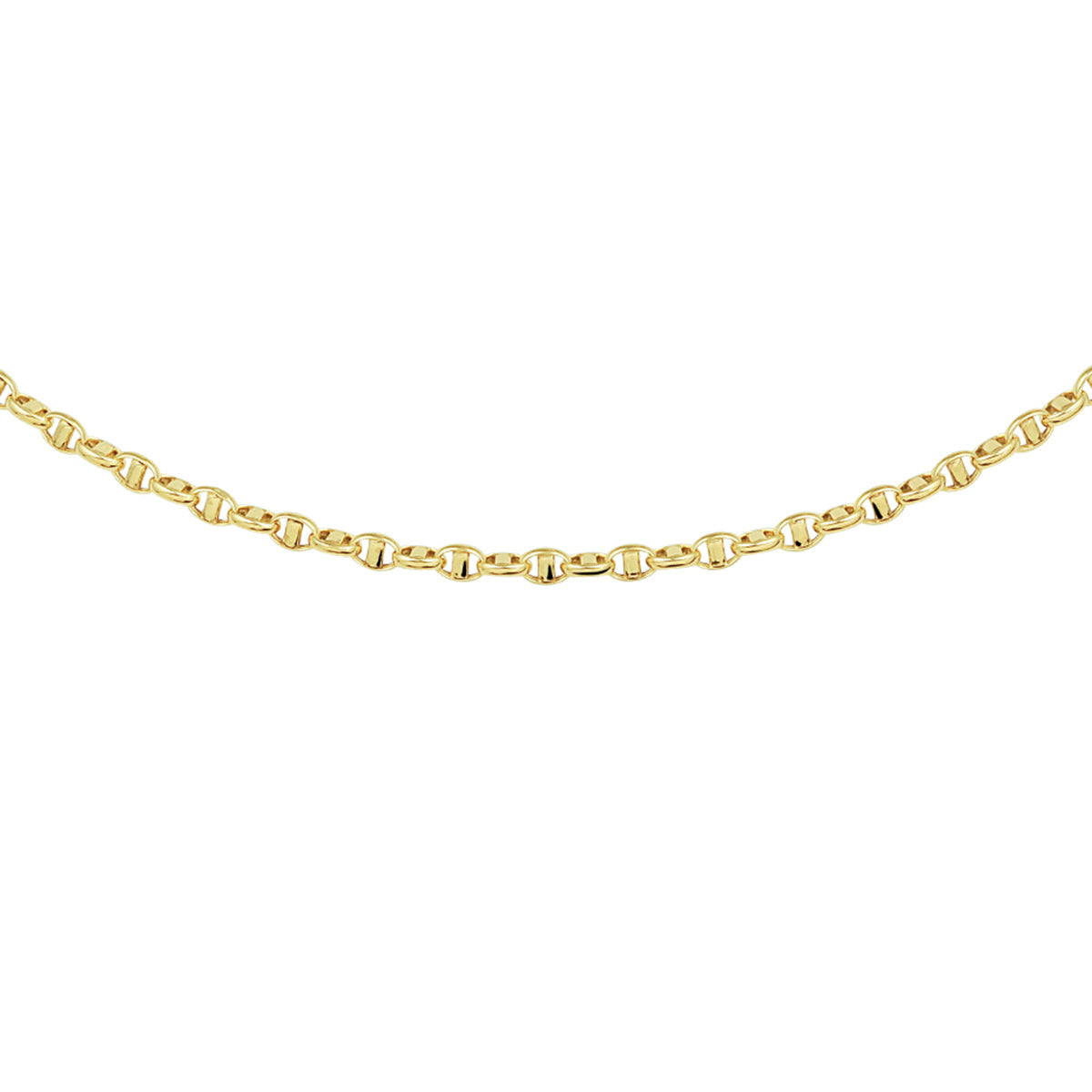 Fantasy Collection Collier anker 2,9 mm 14K geelgoud