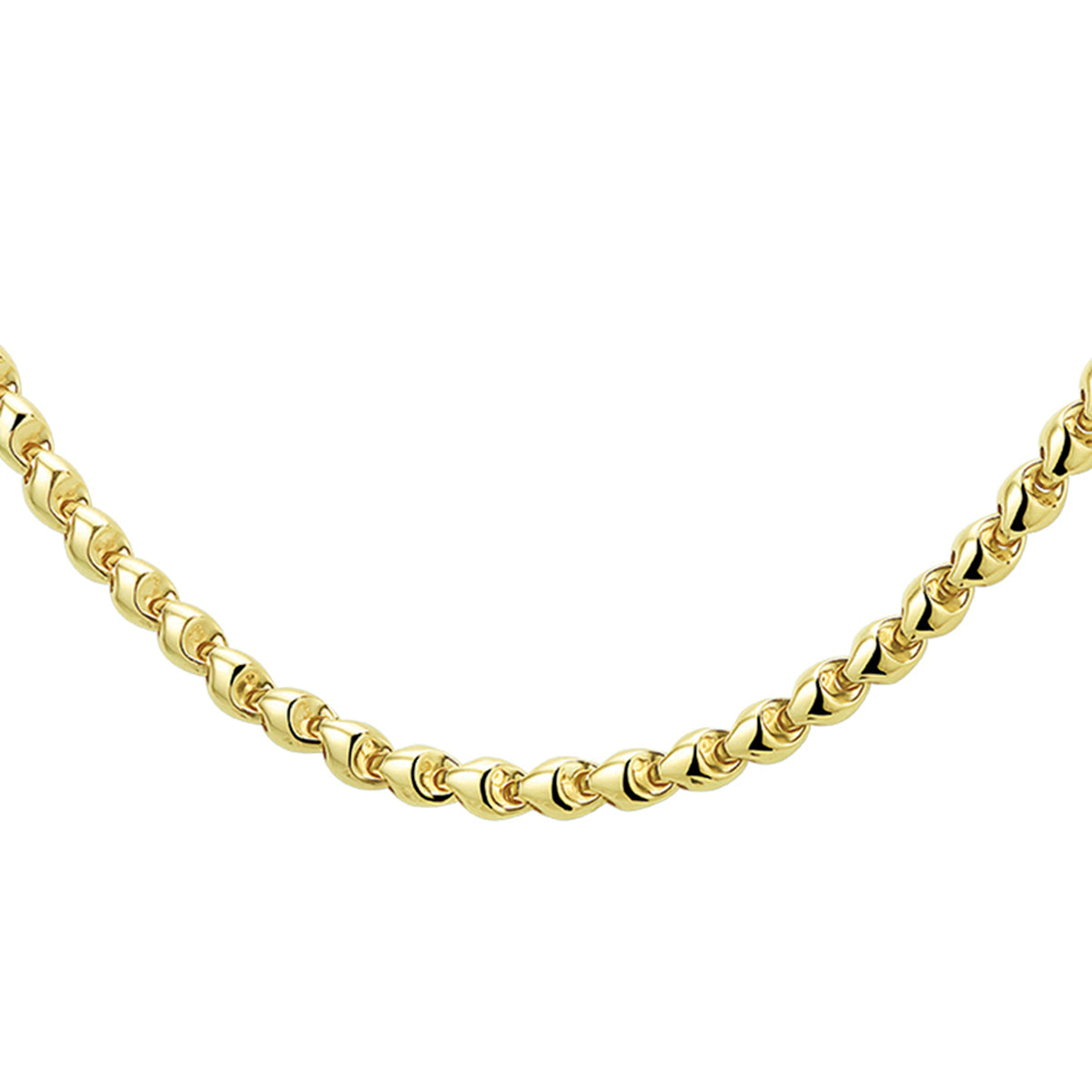 Fantasy Collection Collier 5,0 mm 46 cm 14K geelgoud