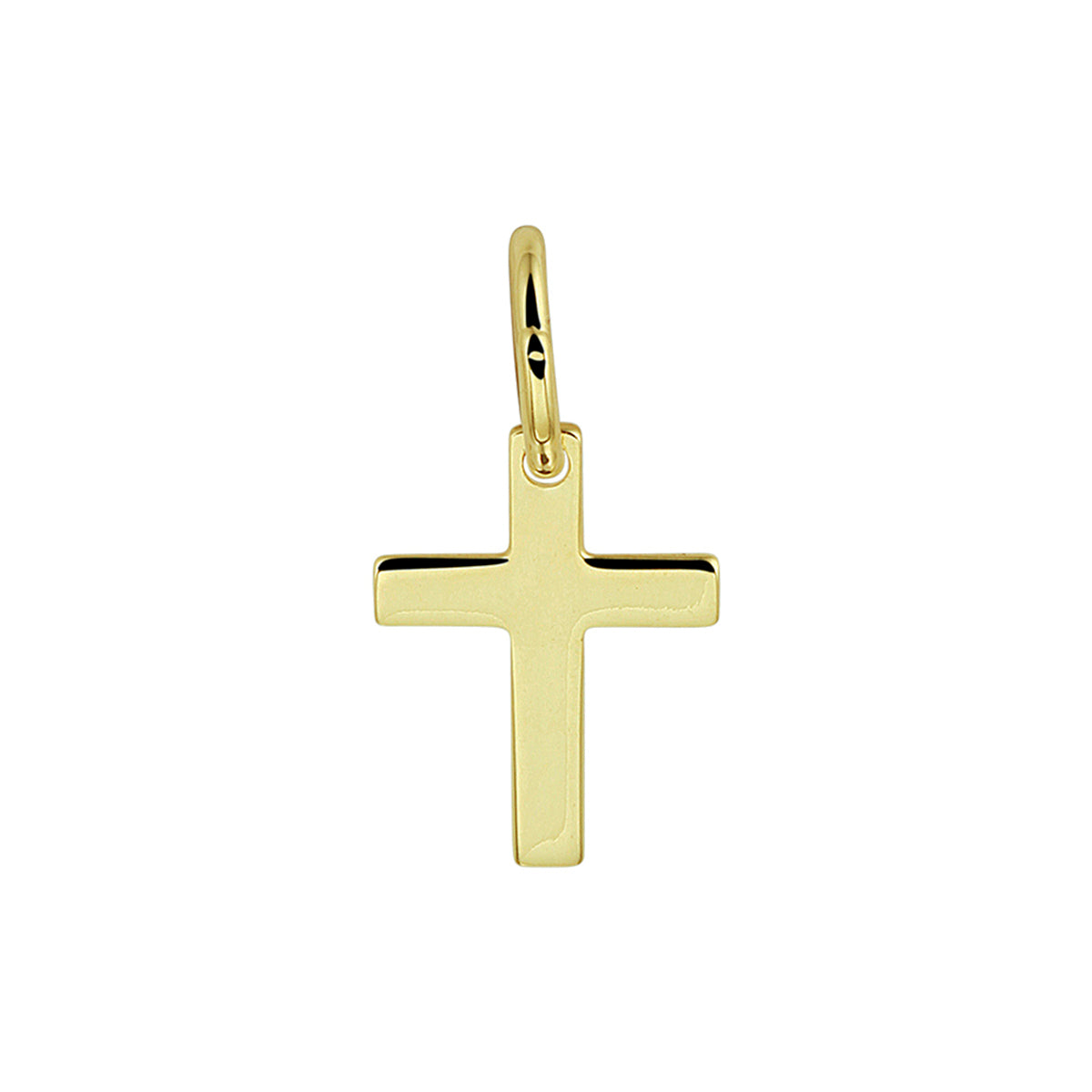 Fantasy Collection Hanger kruis massief 14K geelgoud