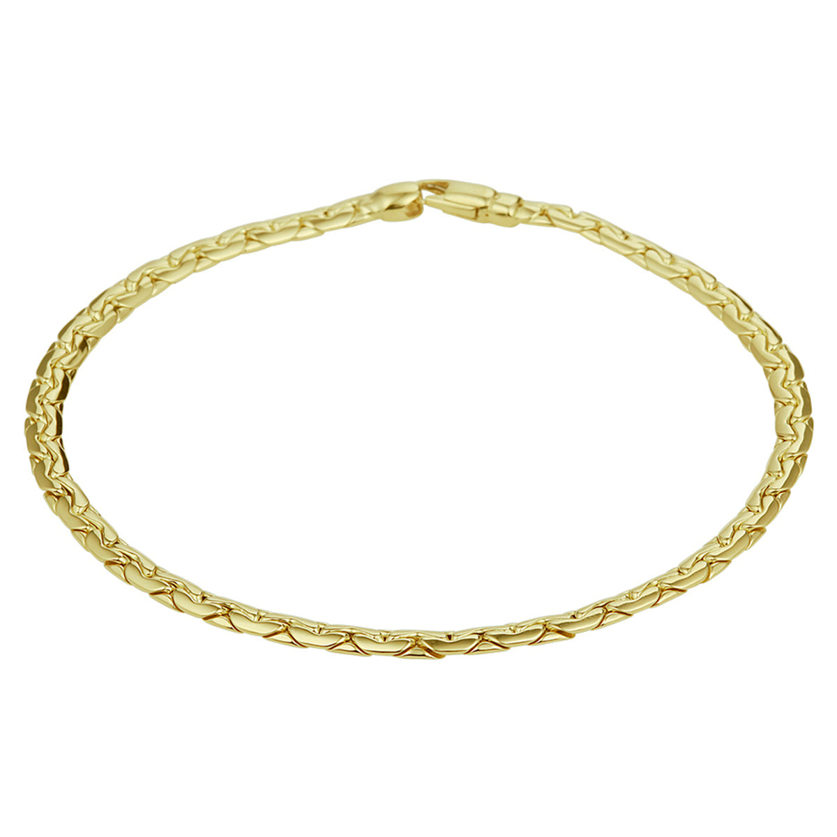 Fantasy Collection Armband 3,2 mm 19 cm 14K geelgoud