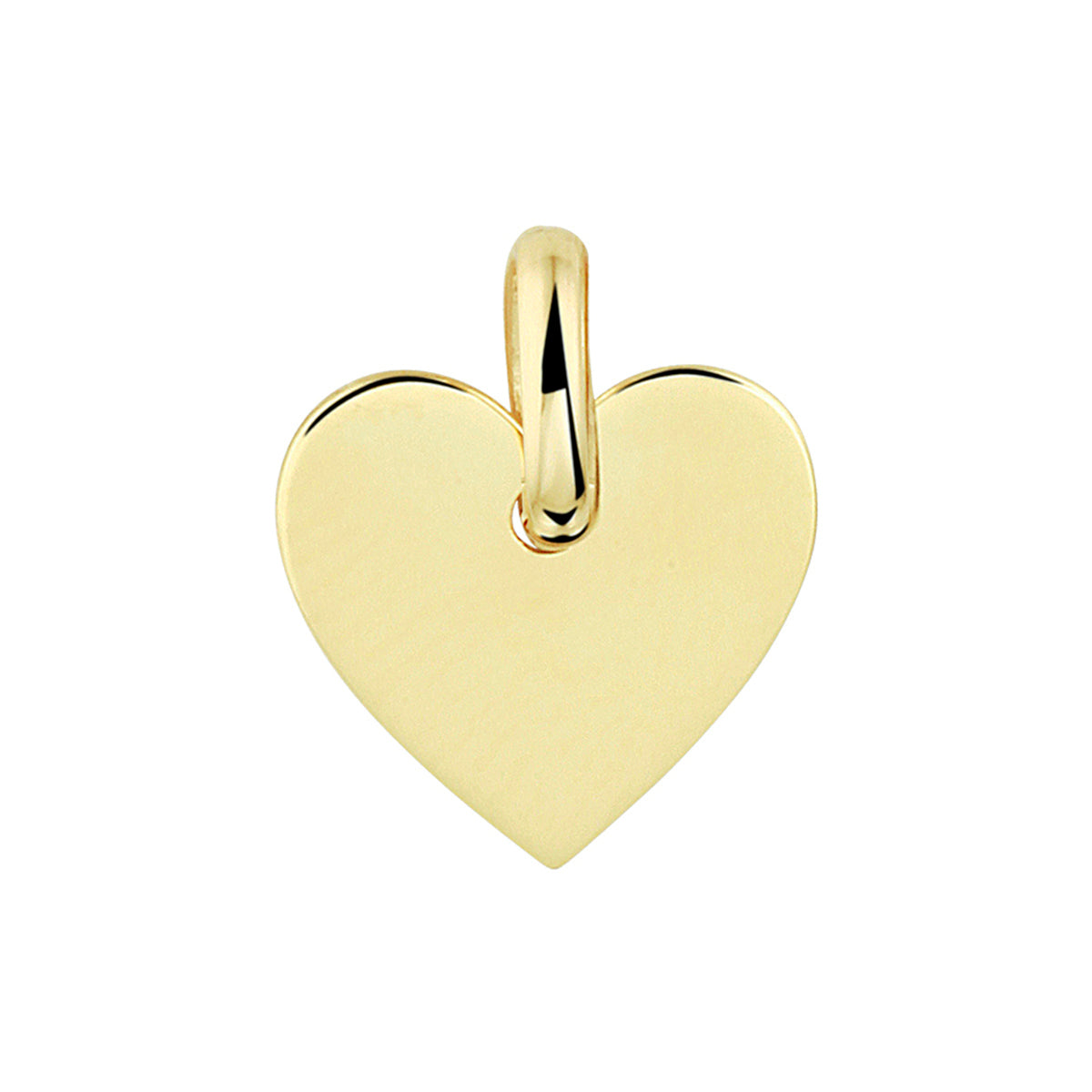 Fantasy Collection Graveerhanger hart 14K geelgoud