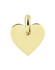 14K geelgoud graveerhanger hart 4022370 - PansiteNederland.nl