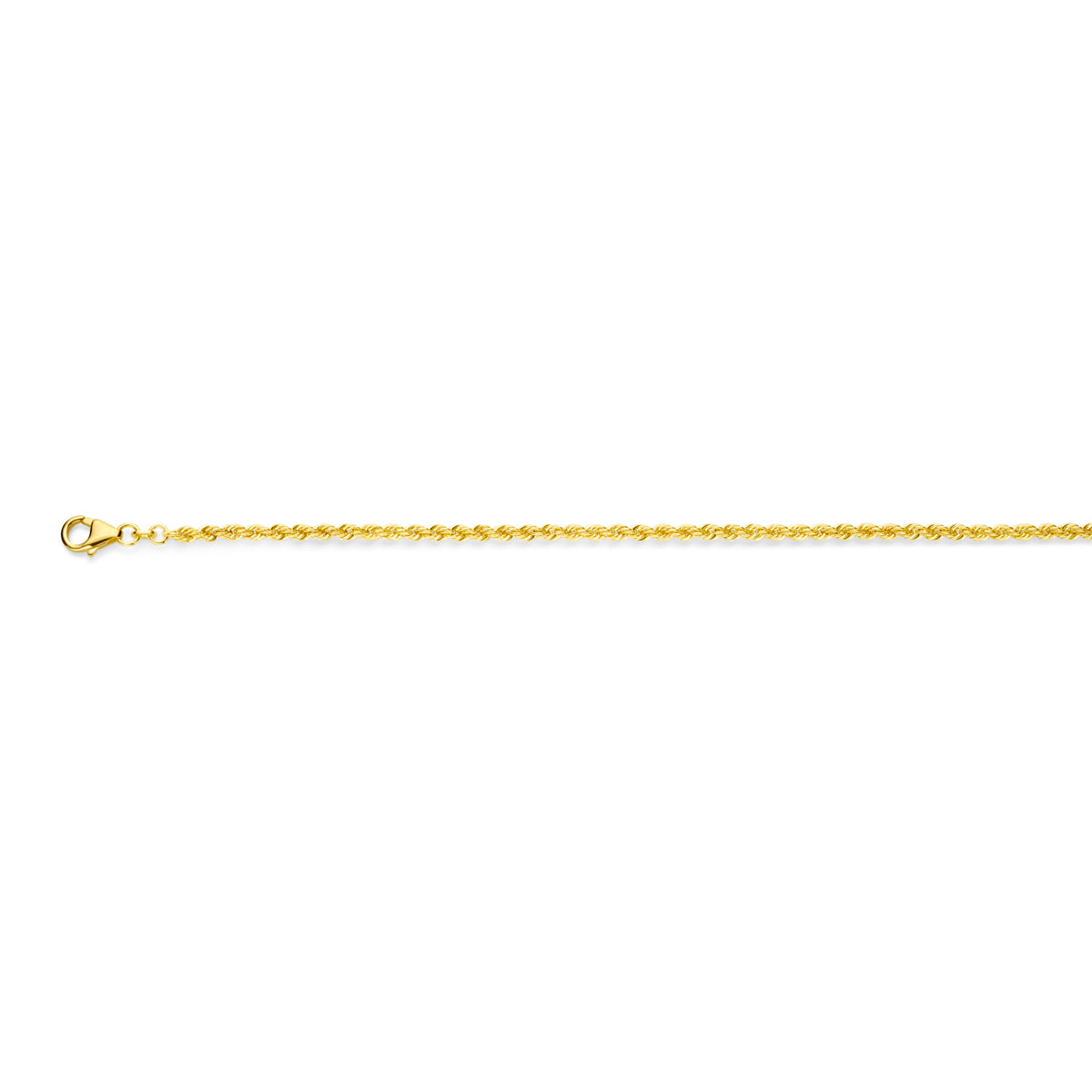 Fantasy Collection Collier koord 2,8 mm massief 14K geelgoud