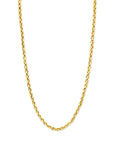 14K geelgoud collier fantasie schakel 4,5 mm 45 cm 4028327 - PansiteNederland.nl