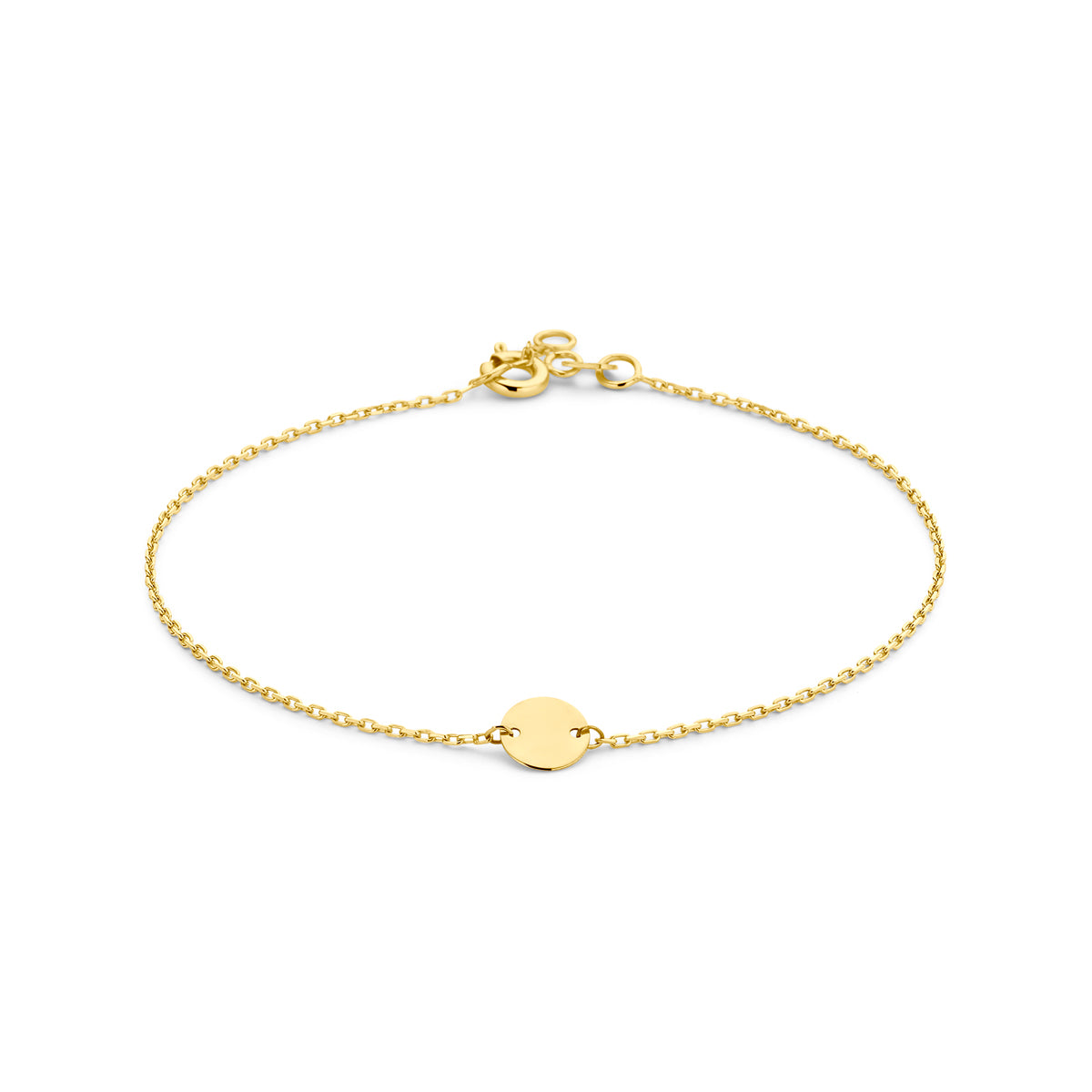 Fantasy Collection Armband cirkel 18,5 cm 14K geelgoud