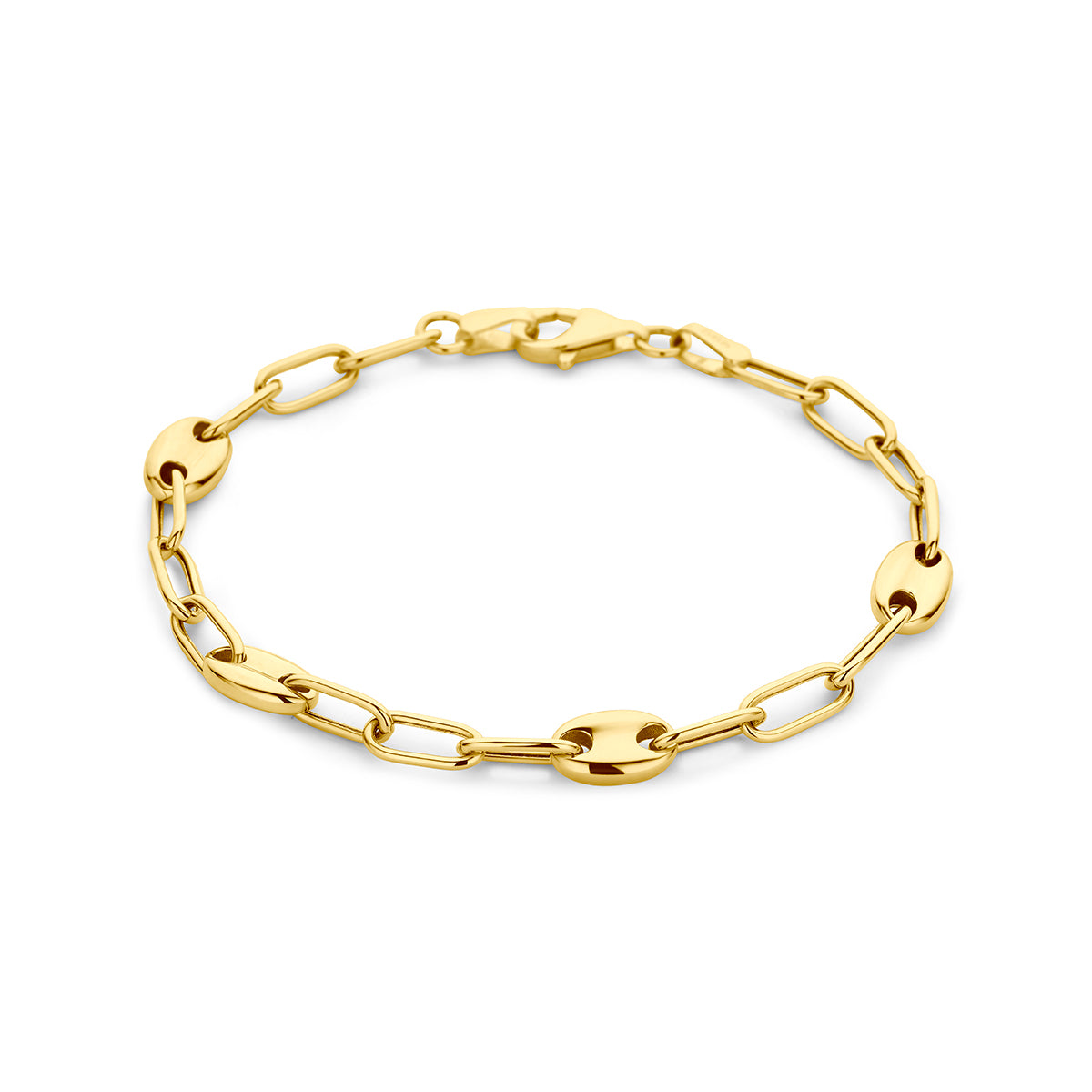 Fantasy Collection Armband 6,0 mm 18 cm 14K geelgoud