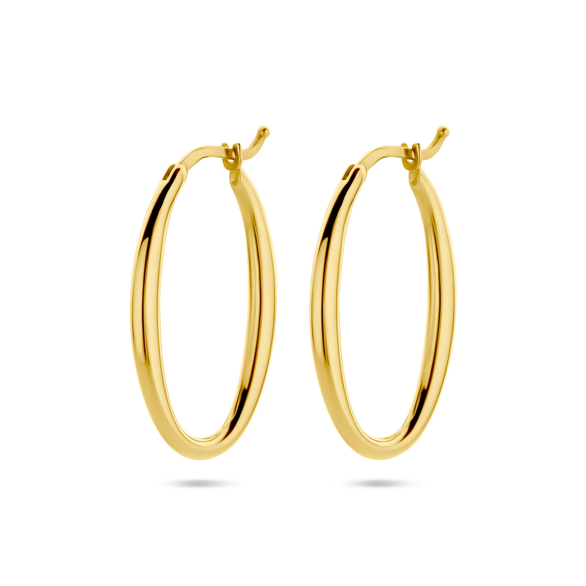 Fantasy Collection Oorbellen ovaal 14K geelgoud