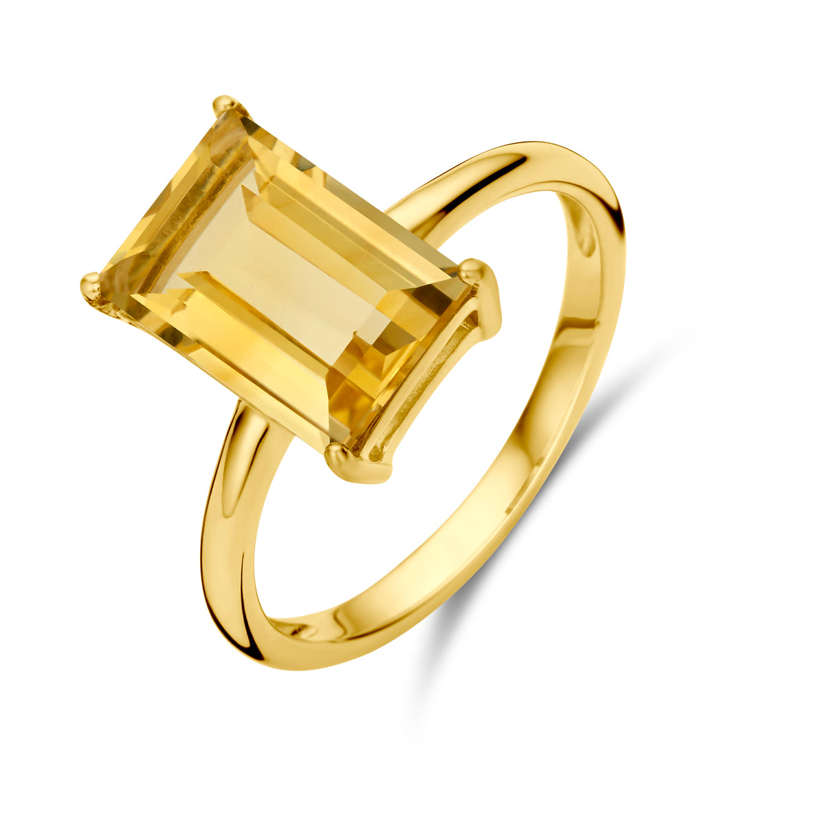 Fantasy Collection Ring citrien 14K geelgoud