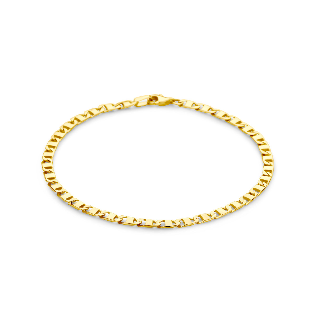 Fantasy Collection Armband 3,5 mm 14K geelgoud