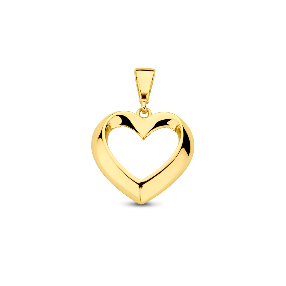 Fantasy Collection Hanger hart 14K geelgoud