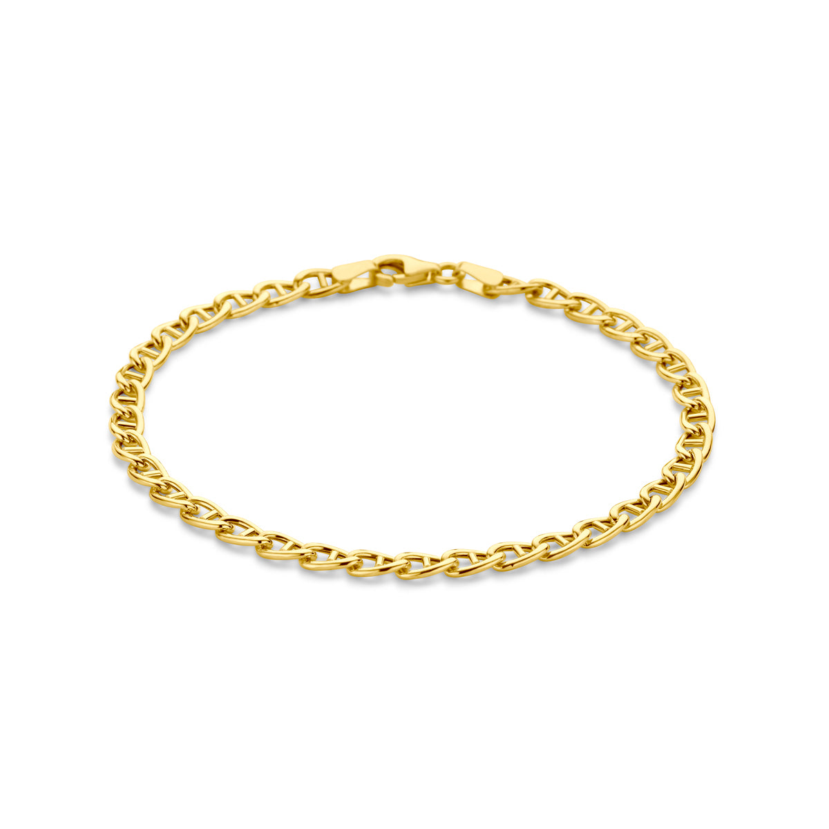 Fantasy Collection Armband 4,0 mm 19 cm 14K geelgoud