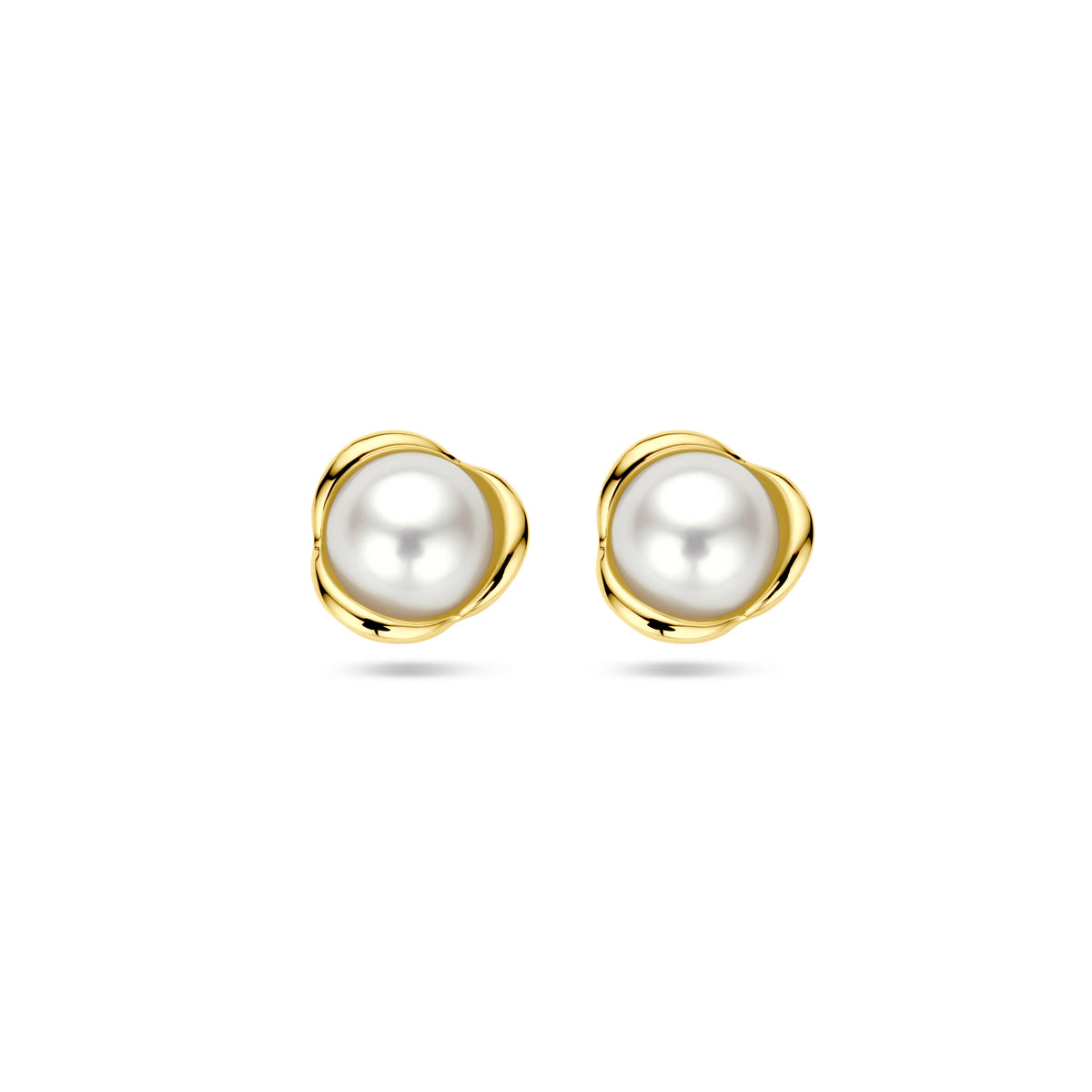 Fantasy Collection Oorbellen parel 14K geelgoud
