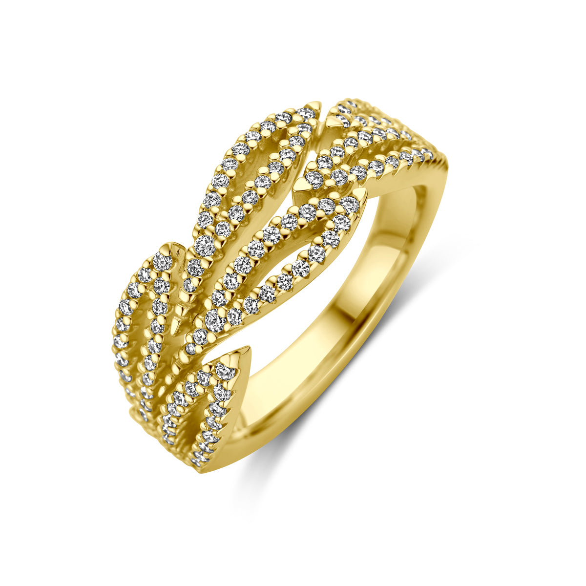 Fantasy Collection Ring diamant 14K geelgoud