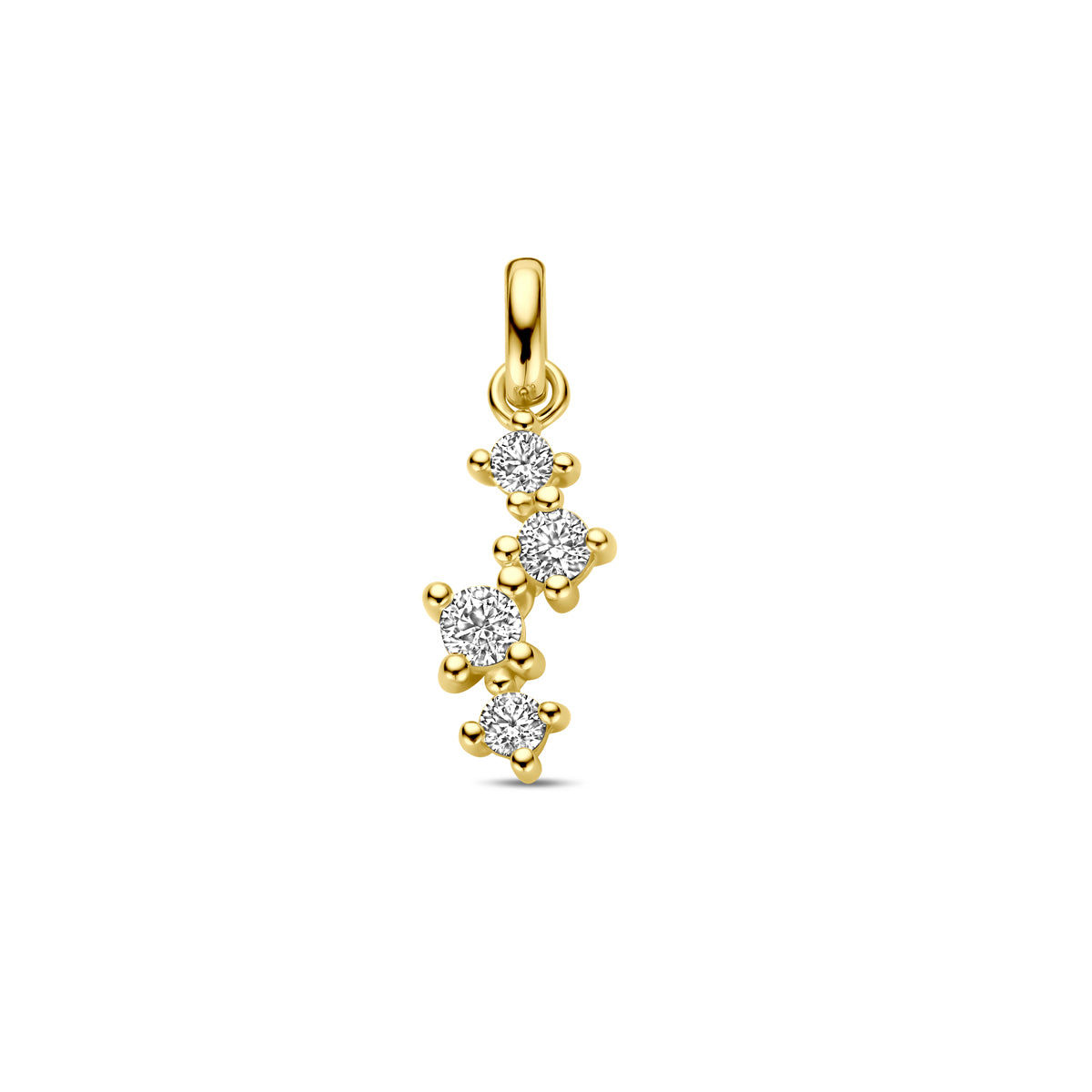 Fantasy Collection Hanger zirkonia 14K geelgoud